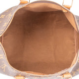 Louis Vuitton Canvas Monogram Speedy 35 Handbag