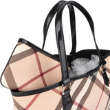 Burberry Nova-Check Monogram Handbag