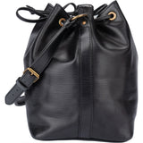 Louis Vuitton Noir Epi Leather Sac Noe Petit Shoulder Bag