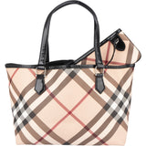 Burberry Nova-Check Monogram Handbag