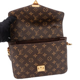 Louis Vuitton Canvas Monogram Metis Handbag