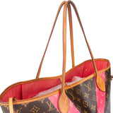 Louis Vuitton Limited V Canvas Monogram Neverfull MM Shopper Handbag