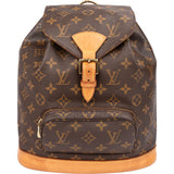Louis Vuitton Canvas Monogram Montsouris MM Backpack