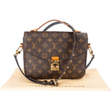 Louis Vuitton Canvas Monogram Metis Handbag