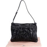 Miu Miu Quilted Leather Matelasse Handbag