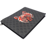Gucci GG Monogram Wolf Clutch