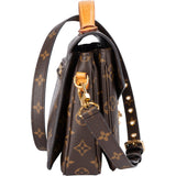 Louis Vuitton Canvas Monogram Metis Handbag