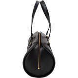 Louis Vuitton Noir Epi Leather Soufflot Handbag
