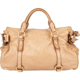 Miu Miu Classic Leather City Handbag