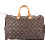 Louis Vuitton Canvas Monogram Speedy 40 Handbag