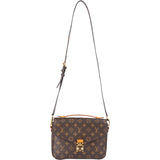 Louis Vuitton Canvas Monogram Metis Handbag