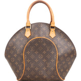 Louis Vuitton Canvas Monogram Ellipse MM Handbag