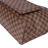 Louis Vuitton Damier Ebene Monogram Neverfull MM Shopper Handbag