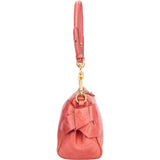 Miu Miu Pink Leather Matelasse Handbag