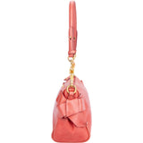 Miu Miu Pink Leather Matelasse Handbag