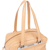 Chanel Caviar Leather Chocolate Bar Shoulder Bag