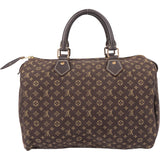 Louis Vuitton Mini Lin Monogram Speedy 30 Handbag