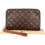 Louis Vuitton Canvas Monogram Orsay Clutch