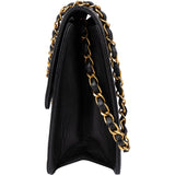 Chanel Quilted Lambskin 24K Gold Single Flap Shoulder Bag