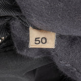 Prada Black Nylon Triangle Twin Pocket Shoulder Bag