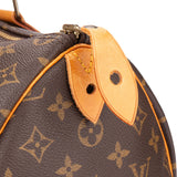 Louis Vuitton Canvas Monogram Speedy 35 Handbag