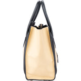 Celine Tricolor Rafia Luggage Handbag