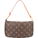 Louis Vuitton Canvas Monogram Pochette Accessoire Handbag