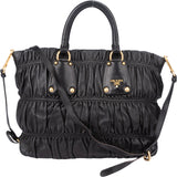 Prada Quilted Leather City Handbag