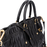 Prada Quilted Leather City Handbag