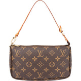 Louis Vuitton Canvas Monogram Pochette Accessoire Handbag