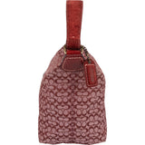 Coach Mini Monogram Signature Leather and Suede Mini Handbag