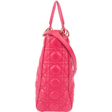 Christian Dior Quilted Leather Lady Dior Handbag