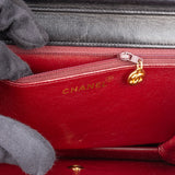 Chanel Quilted Lambskin 24K Gold Single Flap Shoulder Bag
