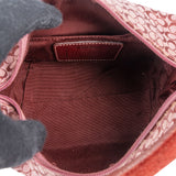 Coach Mini Monogram Signature Leather and Suede Mini Handbag