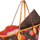 Louis Vuitton Limited Ramages Canvas Monogram Neverfull MM Shopper Handbag