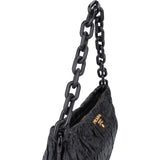 Prada Quilted Patent Leather Shoulder Bag