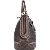 Gucci GG Leather Monogram Horsebit Handbag