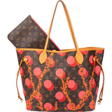 Louis Vuitton Limited Ramages Canvas Monogram Neverfull MM Shopper Handbag