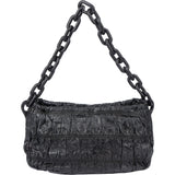 Prada Quilted Patent Leather Shoulder Bag