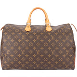 Louis Vuitton Canvas Monogram Speedy 40 Handbag