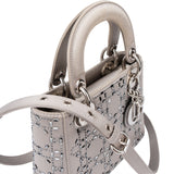 Christian Dior Limited Satin Mini Lady Dior Handbag