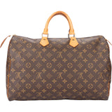 Louis Vuitton Canvas Monogram Speedy 40 Handbag