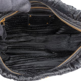 Prada Quilted Patent Leather Shoulder Bag