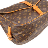 Louis Vuitton Canvas Monogram Saumur 35 Crossbody Bag