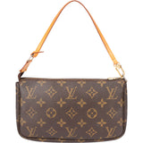 Louis Vuitton Canvas Monogram Pochette Accessoire Handbag