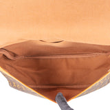 Louis Vuitton Canvas Monogram Saumur 35 Crossbody Bag