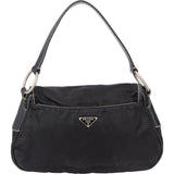 Prada Black Nylon Triangle Handbag