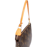 Louis Vuitton Canvas Monogram Pochette Accessoire Handbag