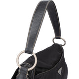 Prada Black Nylon Triangle Handbag