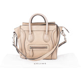 Celine Leather Luggage Handbag